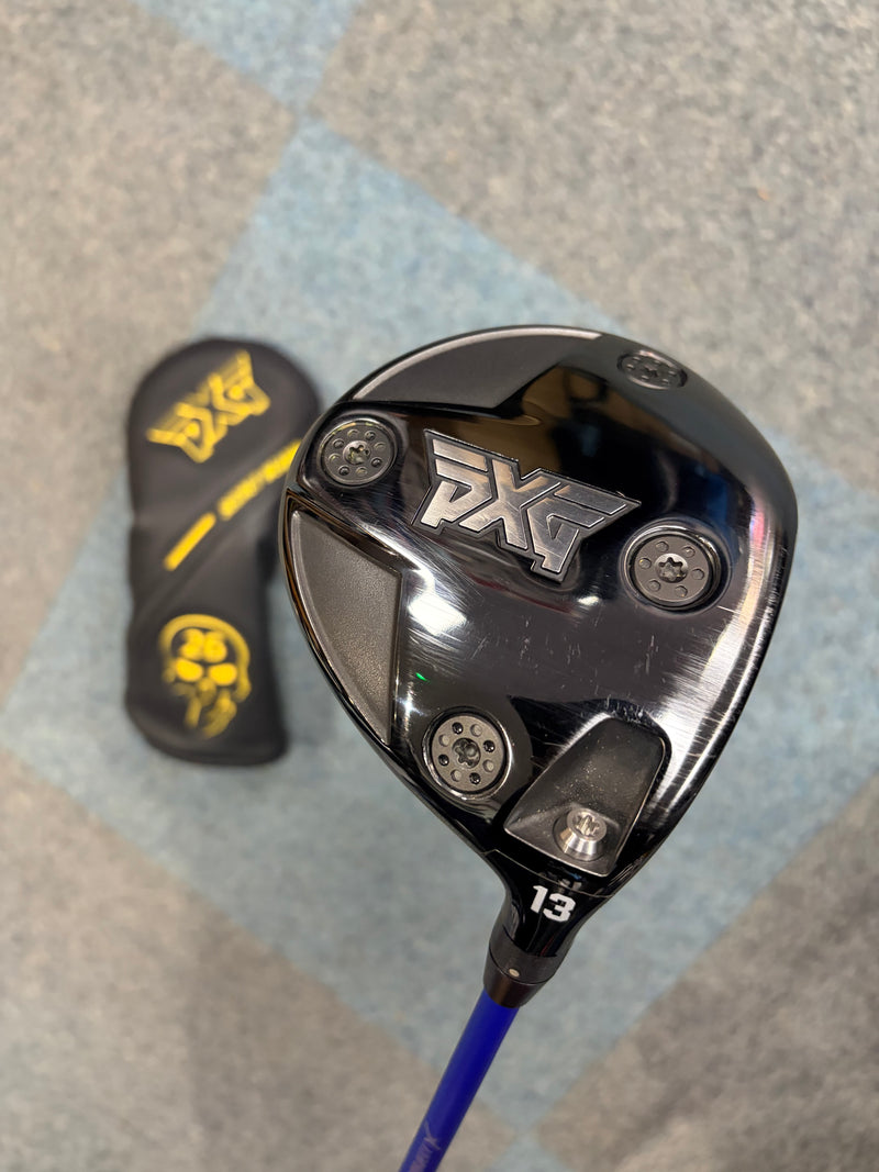 PXG Secret Weapon Mini Driver | 13 degree | Denali Frost 60 gram Stiff shaft