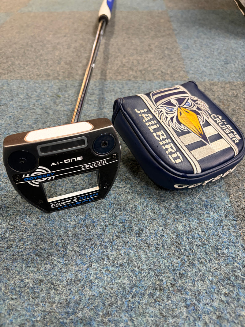 Odyssey Ai-One Jailbird Crusier Square2Square Putter | 38 inch