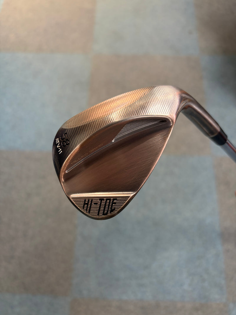 TaylorMade Milled Grind Hi-Toe 4 Wedge | 58 Degree | ATV sole 11 bounce