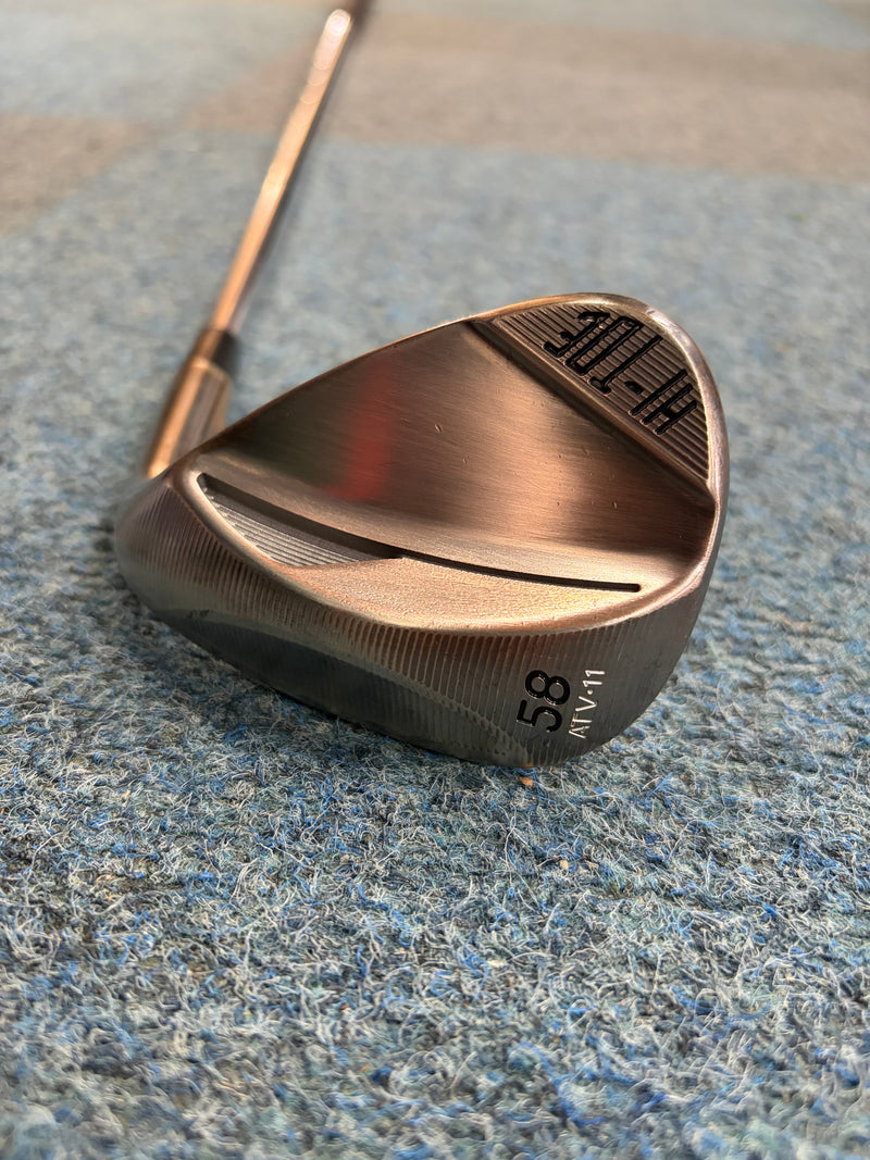 TaylorMade Milled Grind Hi-Toe 4 Wedge | 58 Degree | ATV sole 11 bounce