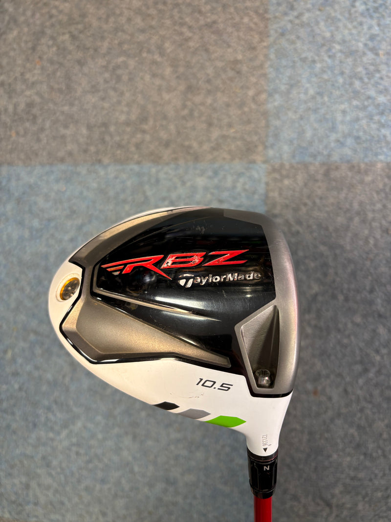 TaylorMade RBZ Driver | 10.5 degree | Fujikura Motore F1 Stiff