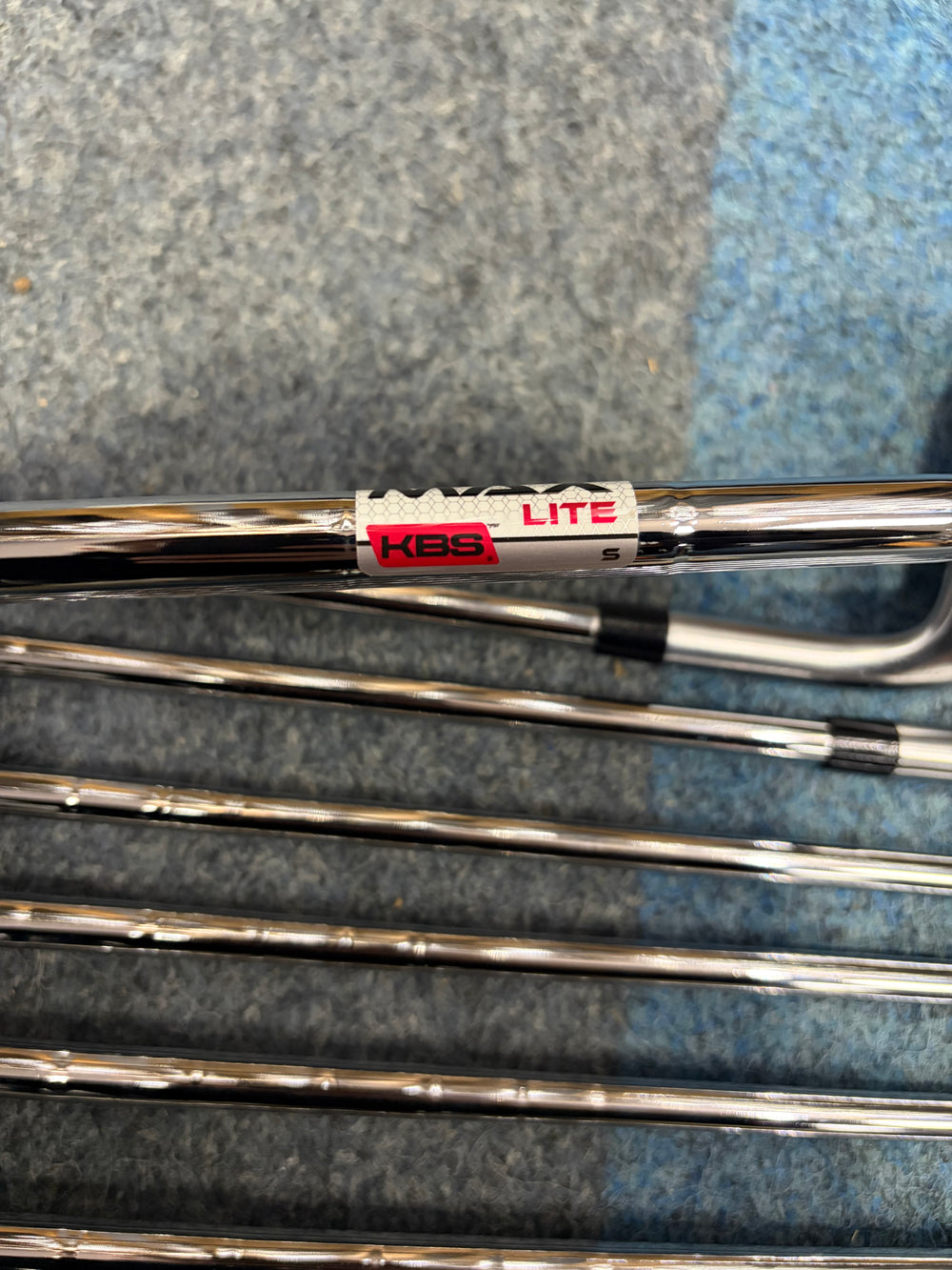 TaylorMade Qi Max Irons | 5-AW | KBS Lite Stiff 80 gram shafts