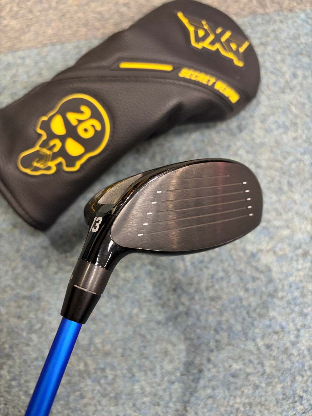 PXG Secret Weapon Mini Driver | 13 degree | Denali Frost 60 gram Stiff shaft