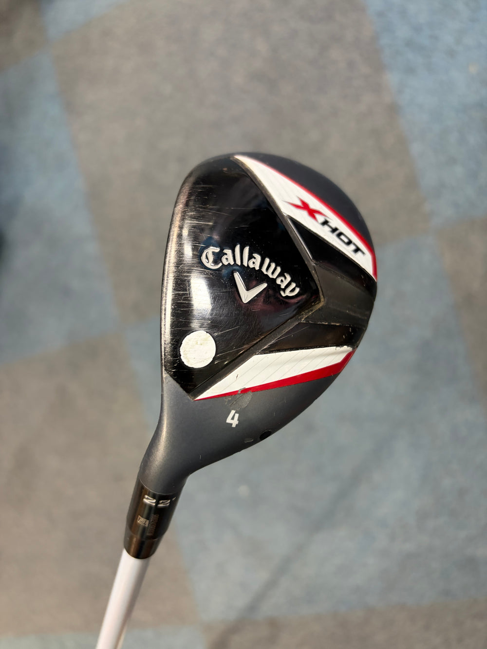 Callaway X Hot 4 Hybrid | Left Hand | 22 Degree | Soft Reg shaft