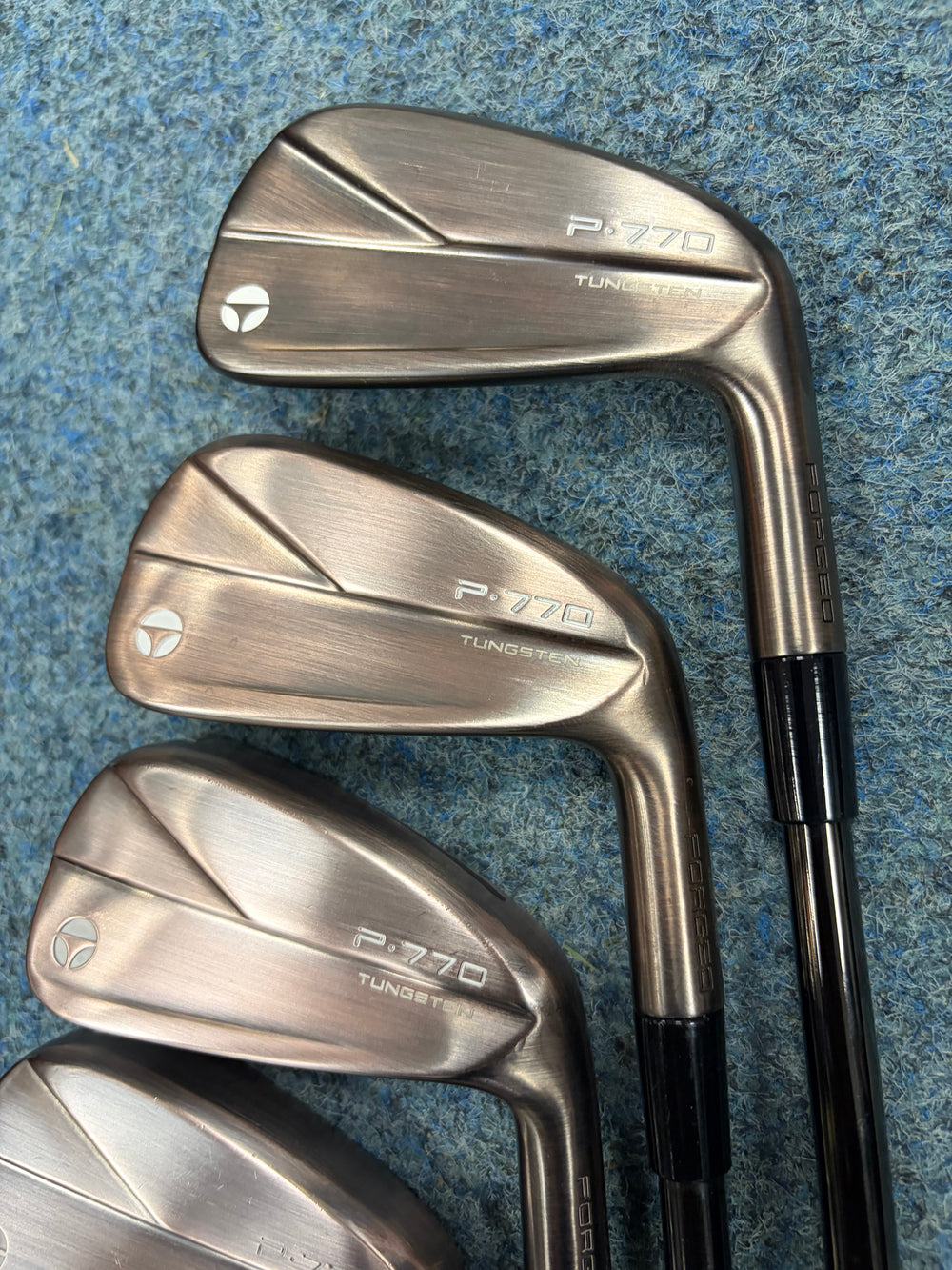 TaylorMade P770 Aged Copper Irons | 5-PW | KBS Tour Stiff Shafts