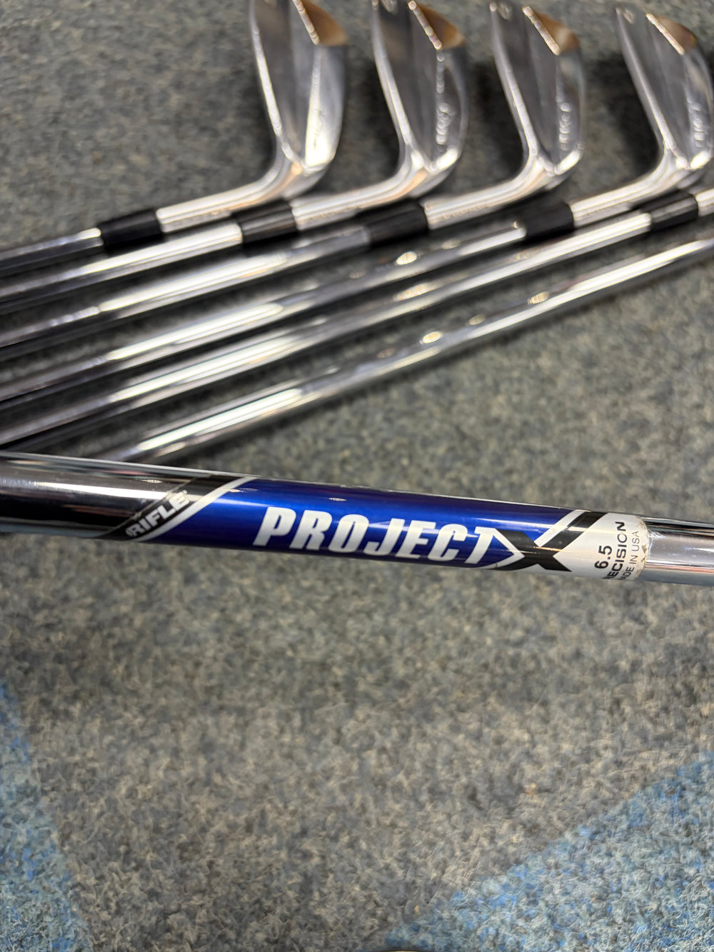 TaylorMade P7MB Irons | 4-PW | Project X 6.5 X stiff shafts