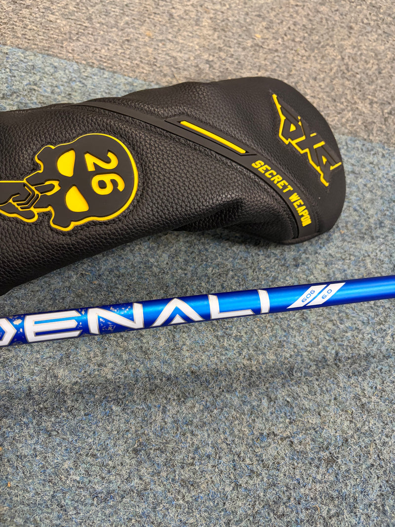 PXG Secret Weapon Mini Driver | 13 degree | Denali Frost 60 gram Stiff shaft