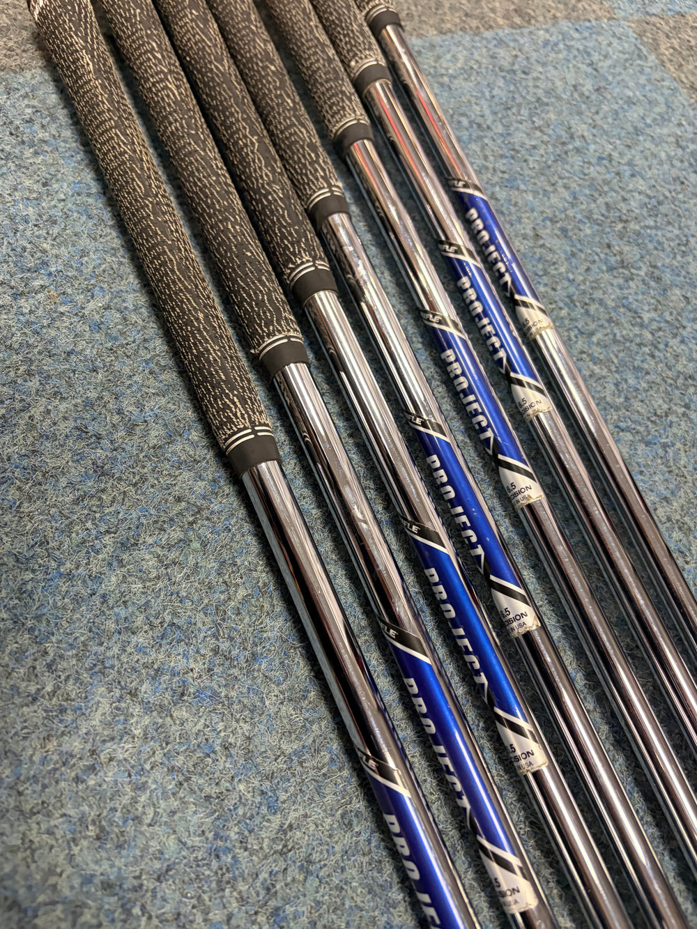 TaylorMade P7MB Irons | 4-PW | Project X 6.5 X stiff shafts