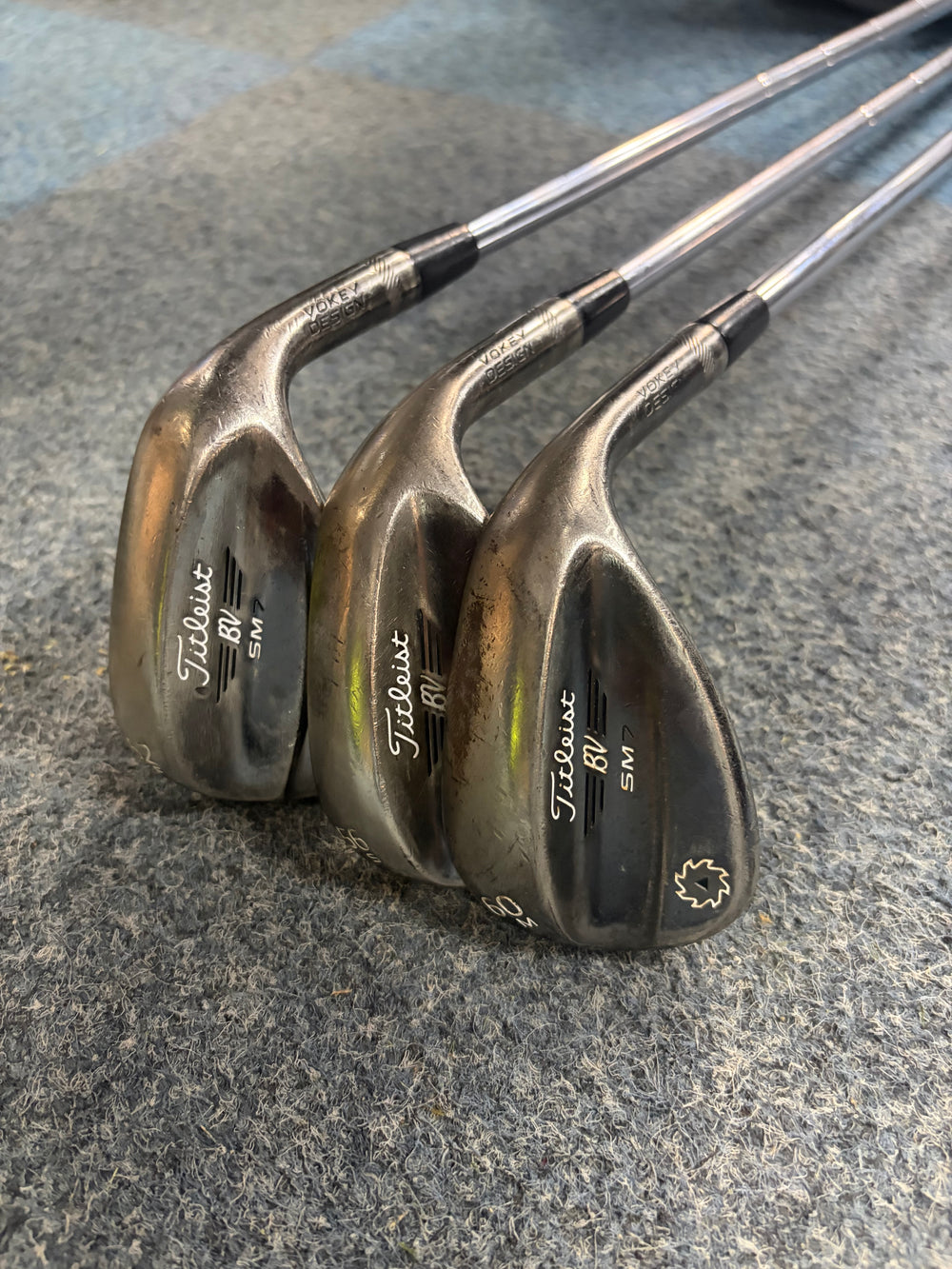 Titleist Vokey SM7 Wedge Set | 52.08 F | 56.10 S | 60.08 M | Brand new grips