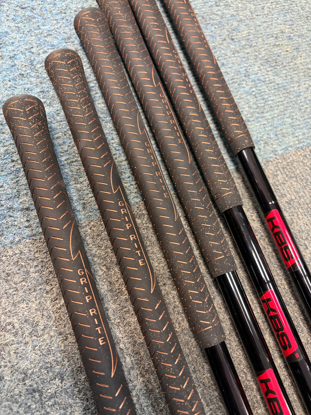 TaylorMade P770 Aged Copper Irons | 5-PW | KBS Tour Stiff Shafts