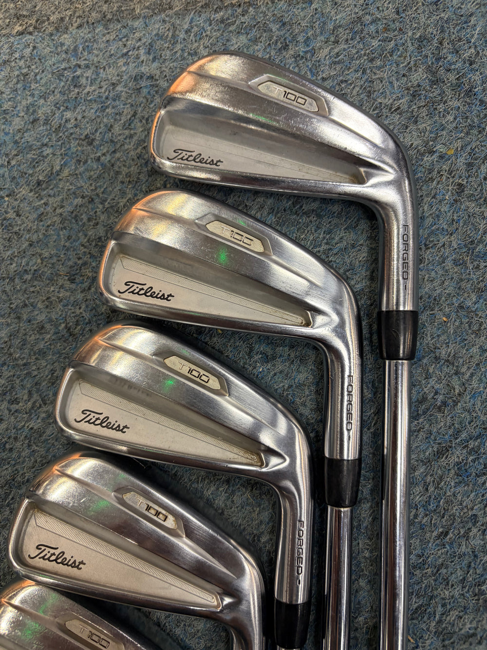 Titleist T100 2021 irons | 4-PW | AMT S300 shafts | Jumbo Grips