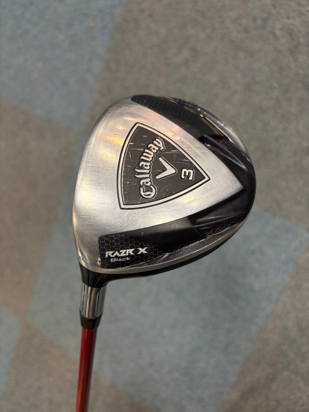 Callaway RAZR X Black Fairway 3 Wood | 15 degree | Regular shaft | Left Handed