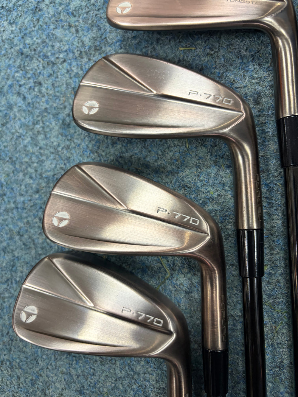 TaylorMade P770 Aged Copper Irons | 5-PW | KBS Tour Stiff Shafts