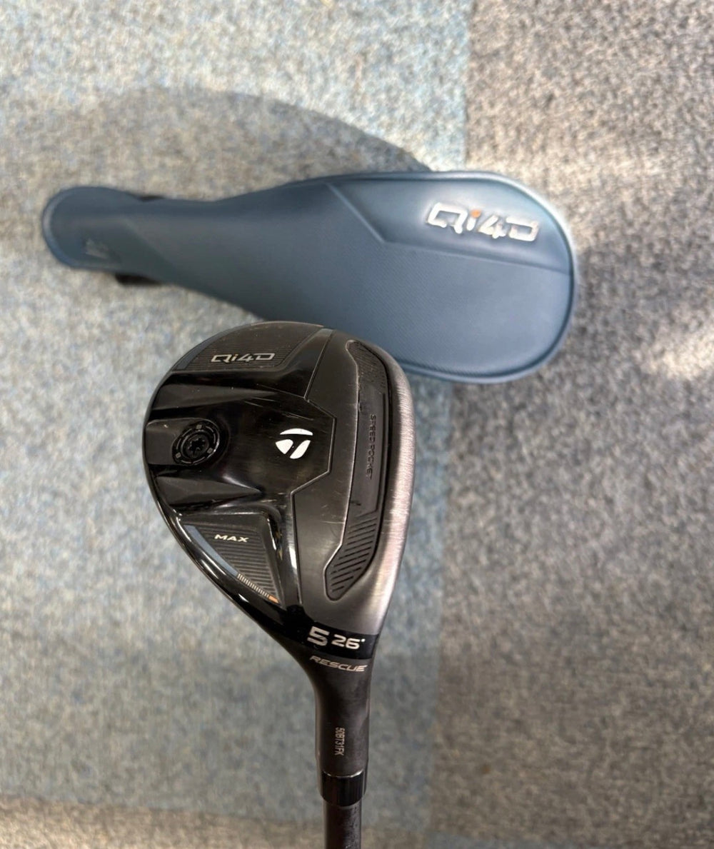TaylorMade Qi4D 5 Hybrid | 26 degree | Regular KBS Shaft