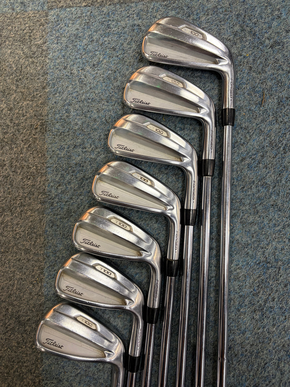 Titleist T100 2021 irons | 4-PW | AMT S300 shafts | Jumbo Grips