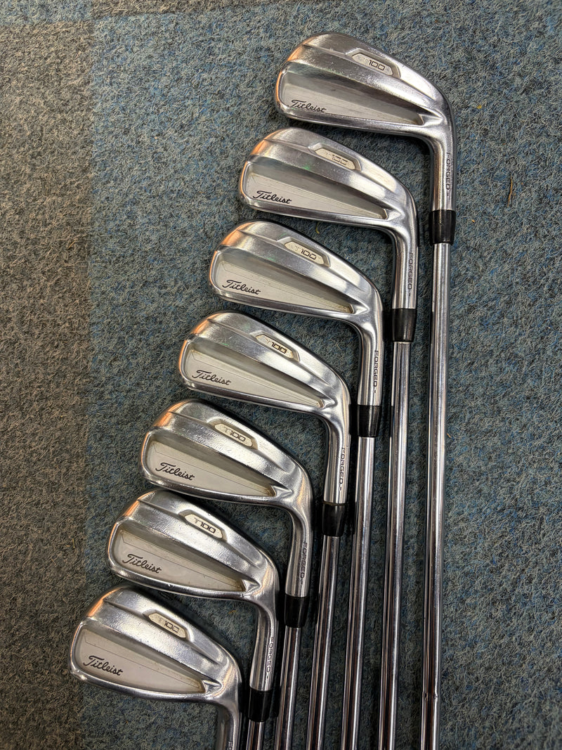 Titleist T100 2021 irons | 4-PW | AMT S300 shafts | Jumbo Grips