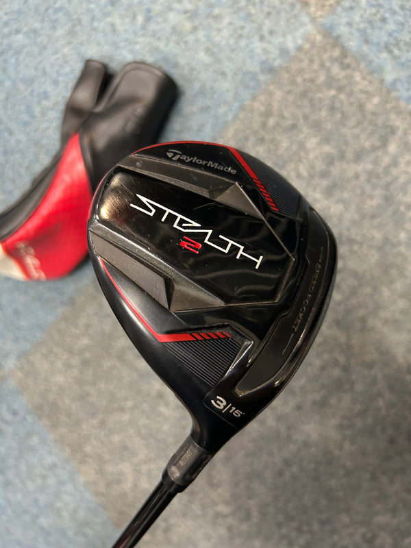 TaylorMade Stealth 2 Fairway Wood | 15 Degree | Regular Hzrdus 60 Gram