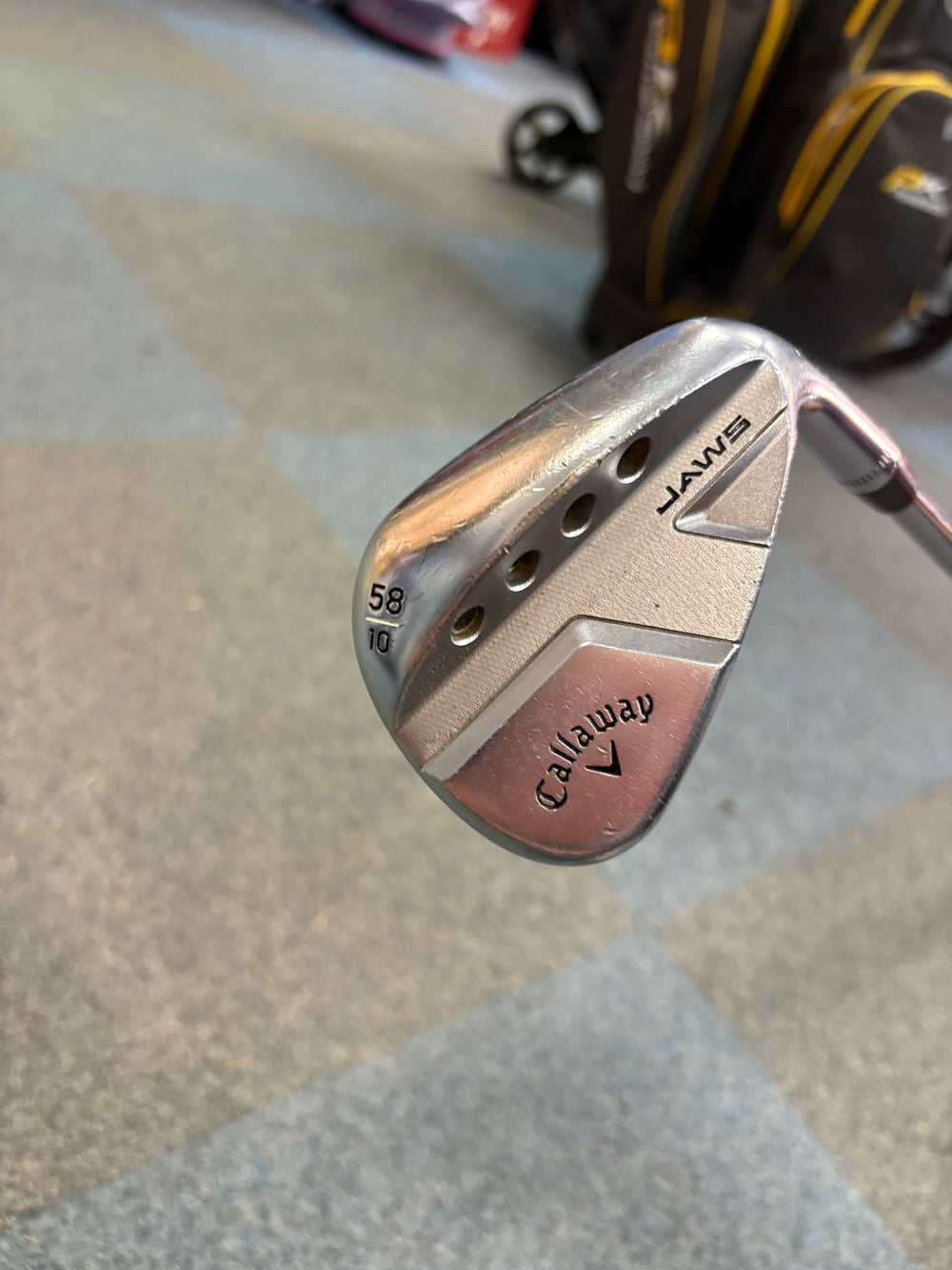 Callaway Jaws Raw Full Toe Wedge | 58 Degree 10 Bounce