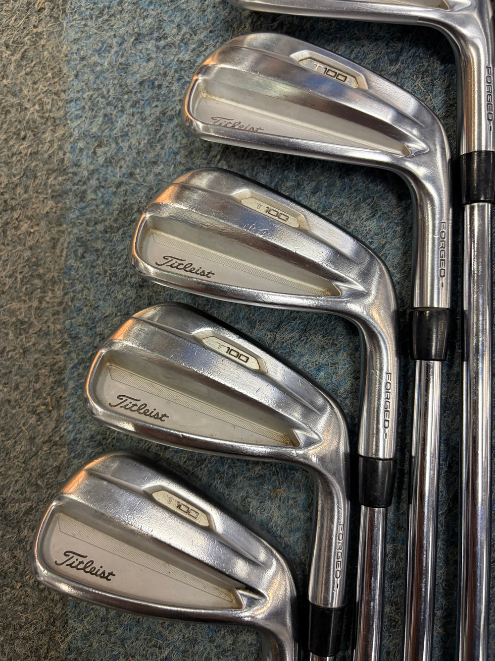Titleist T100 2021 irons | 4-PW | AMT S300 shafts | Jumbo Grips
