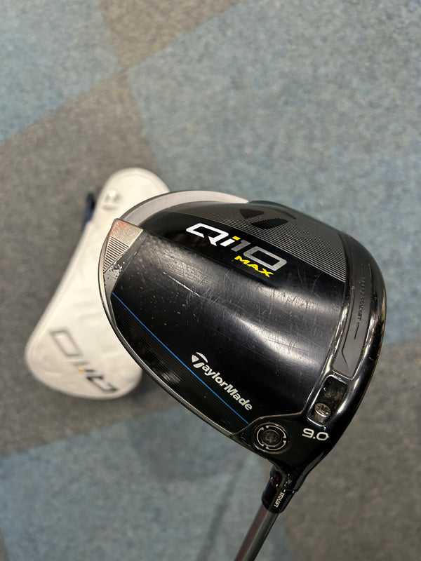TaylorMade Qi10 Max Driver | 9 degree | regular speeder 50 gram shaft