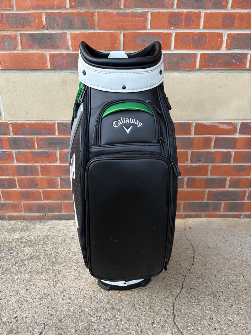 Callaway Elyte Golf Tour Staff Bag | 6 way | White, Green, Black