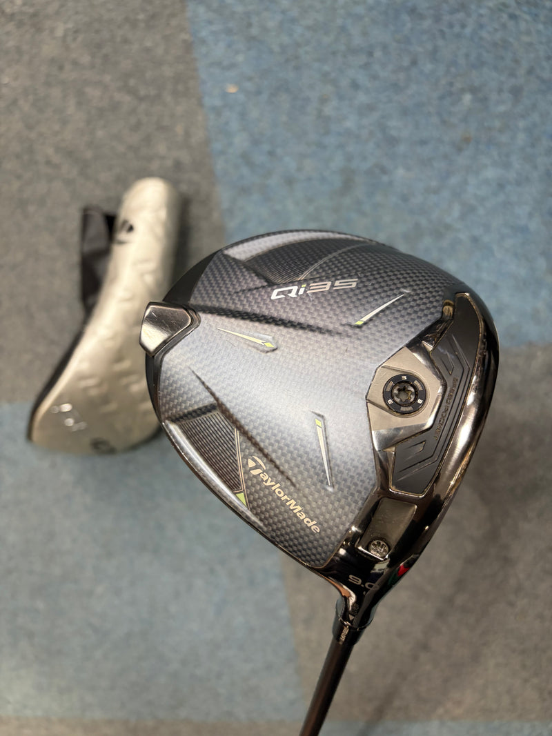 TaylorMade Qi35 Driver | 9 degree | Stiff ventus blue shaft