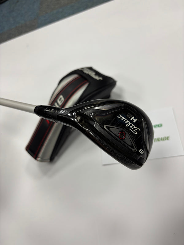 Titleist 816 H2 Hybrid / 21 Degree / Stiff Flex Aldila Rogue 95 MSI Shaft