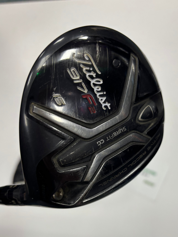 Titleist 917F Fairway Wood / 15 Degree / Stiff Flex Speeder Shaft